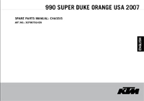 2007 950 Super Moto parts
