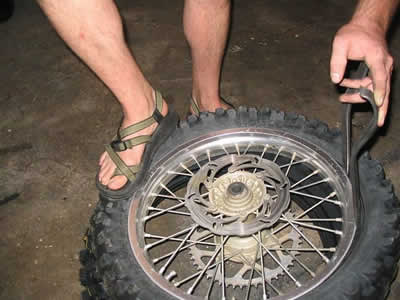 Tire mounting